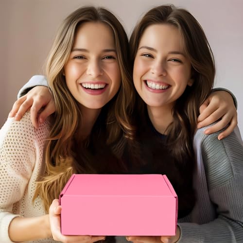 Small Shipping Boxes, 50 Pack Cardboard Box Corrugated Mailer Boxes Small Corrugated Boxes For Shipping Packaging Craft Gi...