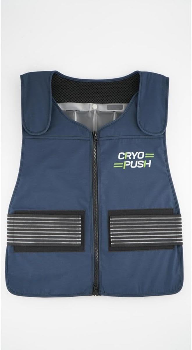 Cryopush Phase Change Cooling Vest - 18C, Navy Blue