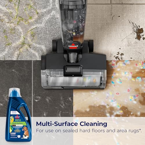 Bissell Multi-Surface Pet with Citrus, 3444G, 80oz, Safe on Sealed Hard Floors and Area Rugs, Removes tough pet messes and...