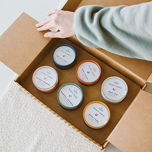 Calyan Wax Co. Dignity Series Scented Candle Gift Set - 6 Scented Candles - 35 Hour Burn - Luxury Non Toxic Soy Wax Candle...