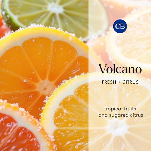 Capri Blue Volcano Reed Diffuser Set - Includes Reed Diffuser Sticks, Fragrance Oil, and Glass Bottle - Luxury Scented Roo...