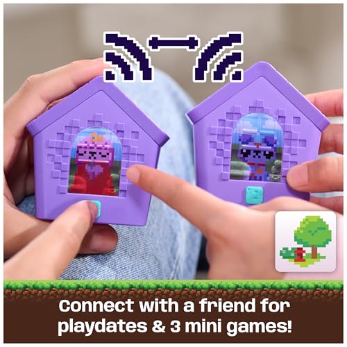 BITZEE, Doghouse Interactive Toy with 15 Puppies Inside, 3D Playroom, Reacts to Touch, Digital Pet Kids Toys for Girls & B...