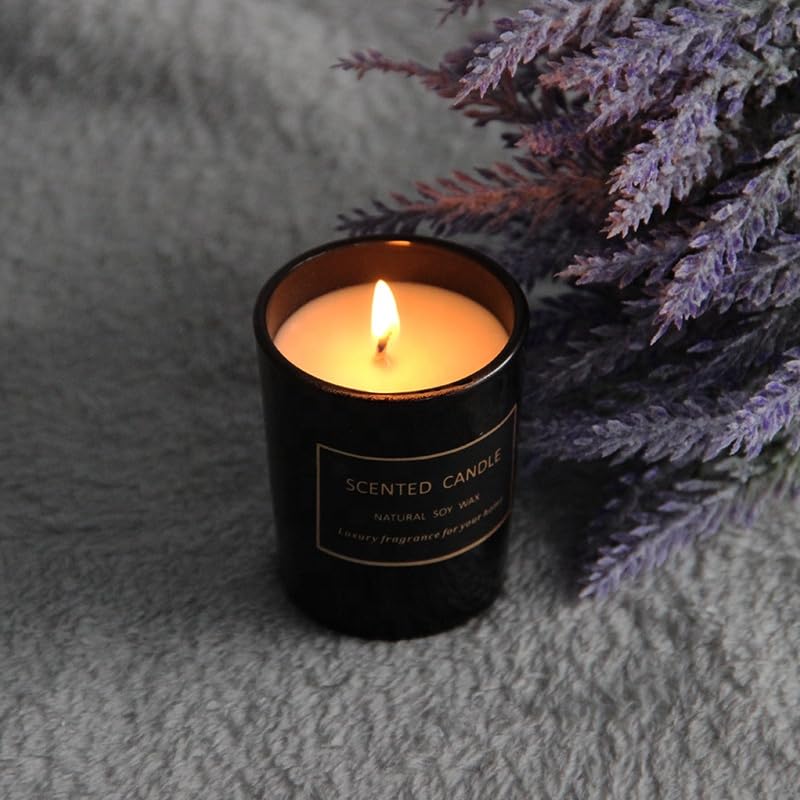 Lammora Aromatherapy Candle Gift Set – 3 Scented Candles (English Pear & Freesia, Sage & Sea Salt, Bluebell) – Natural Soy...