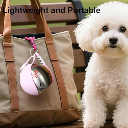 2-in-1 Portable Dog Water Bottle for Small Dogs, Foldable Pet Water Bottle, Portable Super Design Dog Water Bottle for Sma...
