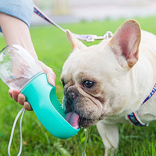 Kalimdor Dog Water Bottle, Leak Proof Portable Puppy Water Dispenser with Drinking Feeder for Pets Outdoor Walking, Hikin...
