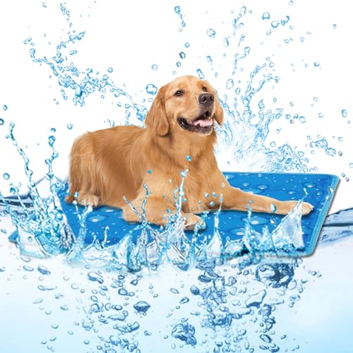 aingycy Dog Cooling Mat Water Injection Pet Cool Pads Dogs & Cats Pet Cooling Blanket for Outdoor Car Seats Beds