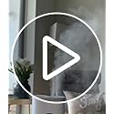 Humidifiers for Bedroom, 2.1Gal/8L Humidifier large room with Essential Oil Diffuser, Night Light, Top Fill Whole House Co...
