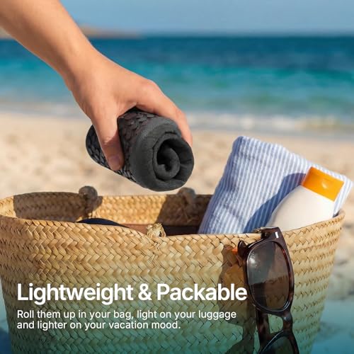 Water Shoes for Women Men Quick-Dry Aqua Socks Swim Beach Barefoot Yoga Exercise Wear Sport Accessories Pool Camping Must ...