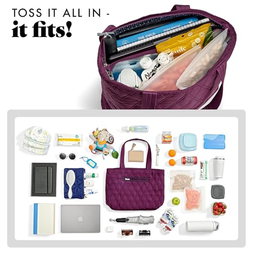 Fit & Fresh 2-in-1 Insulated Lunch & Travel Tote
