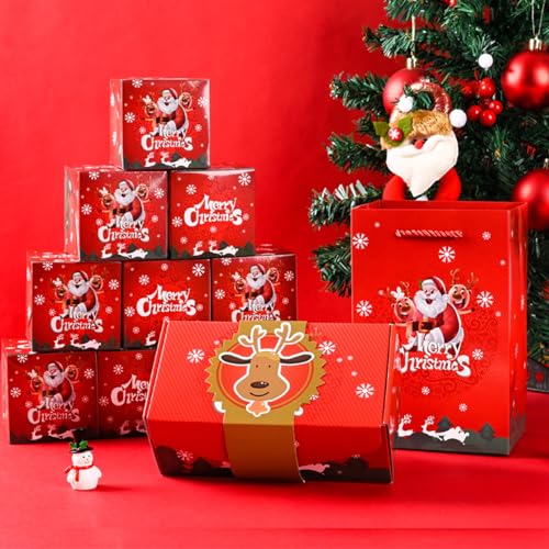 Ywmsfl Reusable Holiday Gift Packaging Box with Popup Feature Paper Craft Party Decoration Presentation Accessory Wrap