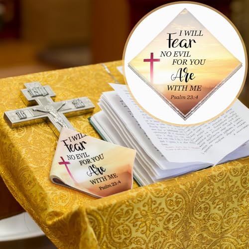 SmoothNovelty Christian Men Handkerchief Bulk Bible Verse Gift Church Religious Inspirational Quote for Him Father Day Gift