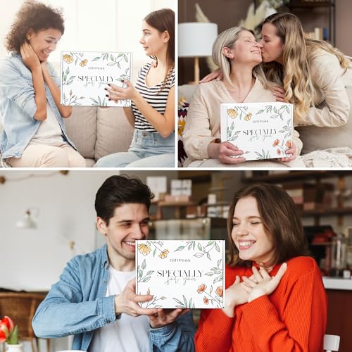 Get Well Soon Gifts for Women, Sympathy Gift Baskets, Thinking of You Care Package, Sending Hugs Box, After Surgery Feel B...