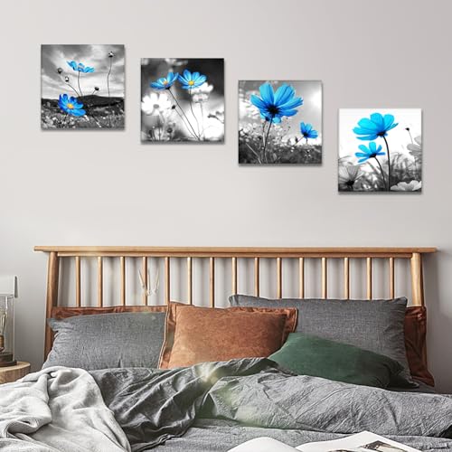 Artscope 4 Pieces Canvas Prints Wall Art - Picture Painting- Modern Wall Artwork Framed for Bathroom Home Office Decor - 1...