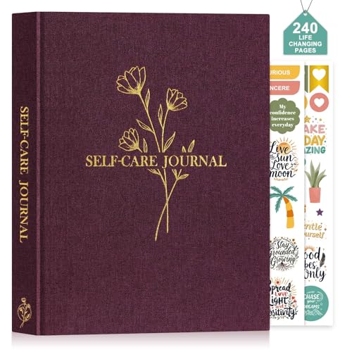 Lanpn Self Care Journal for Women, Self Love Guided Journals with Prompts, Daily Reflection Wellness & Gratitude Planner, ...