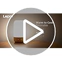 Lepro Table Lamp, LED Touch Lamp for Bedroom, Dimmable Bedside Night Light with Auto-off Timer, 350lm Tunable Soft Warm Wh...