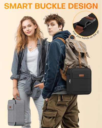 HOTOR Lunch Bag for Men & Women - Large Capacity Insulated Lunch Bag with Mutiple Pockets, Wear-Resistant Cooler Lunch Box...