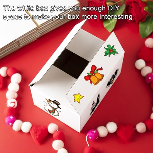 Yeaqee 72 Pcs Shipping Boxes Corrugated Cardboard Small Shipping Boxes for Packaging Mailing Packing Moving Small Business...