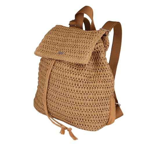 Roxy Spotless Sunnies Backpack | Straw | Beach | Vacation | Travel | Eco-Friendly | Lightweight | Natural