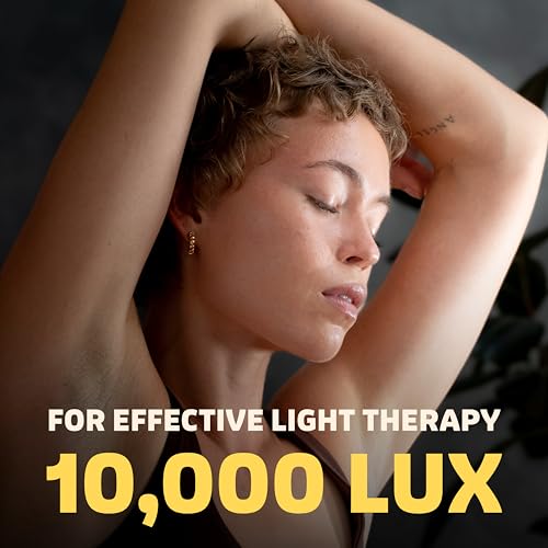 Circadian Optics Lumos 2.0 Light Therapy Desk Lamp | As Seen On Shark Tank | 10,000 LUX UV-Free Full-Spectrum LEDs | Adjus...