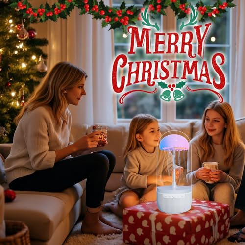 Jellyfish Bluetooth Speaker Lamp for Kids Teens Adults, Color Changing LED Night Light with 7 Dynamic Modes, Portable Wire...