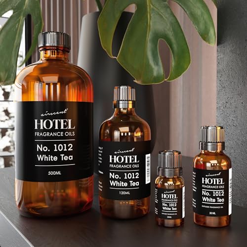 AirScent Hotel Diffuser Oil No. 1012 Inspired by The Renowned White Tea Hotel Scent - Premium Fragrance Oil for Ultrasonic...