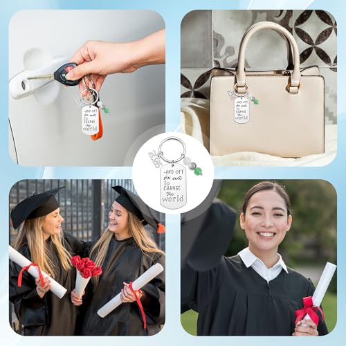 JoycuFF 2026 Graduation Gifts for Her Class Of 2026 Keychian Gift University College High School Graduate