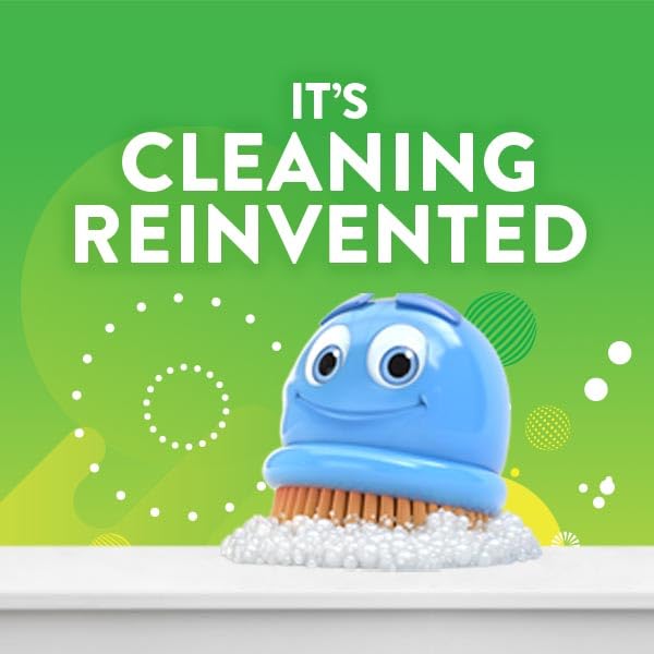 Scrubbing Bubbles Continuous Clean Toilet Drop-Ins, Automatic Blue Toilet Bowl Cleaner, Septic-Safe Tank Tablets Remove Ha...