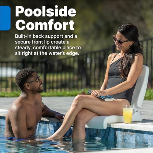 Step2 Folding Flip Seat, Lightweight Portable Outdoor Chair for Poolside, Camping, Beach, Boats, Tailgates, Durable Ground...
