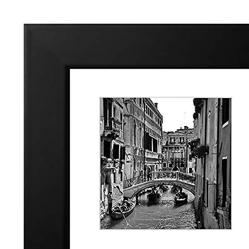 Americanflat 4x4 Picture Frame Collage with Shatter-Resistant Glass - Fits Four 4x4 Photos or Use as One 10x10 Picture Fra...