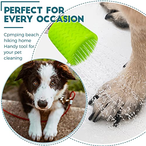 3 Pieces Portable Outdoor Shower for Dogs, Bottle Attachment Outdoor Water Sprayer Accessory, Works with Most Plastic Wate...