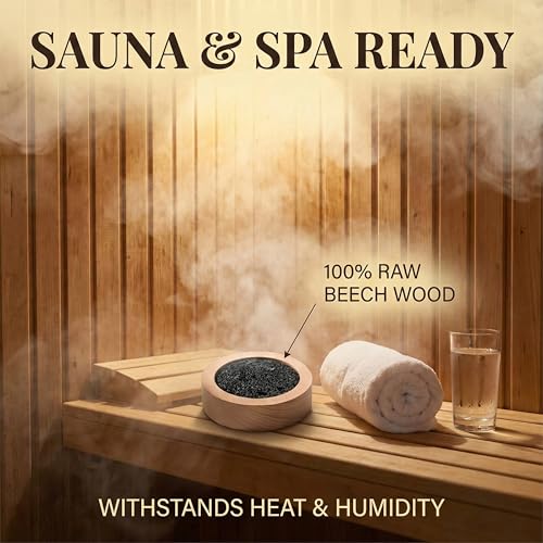 CUIYAKI 4Pcs Small Passive Lava Rock Diffuser for Essential Oils Great for Decorating at Desk, Office or Car