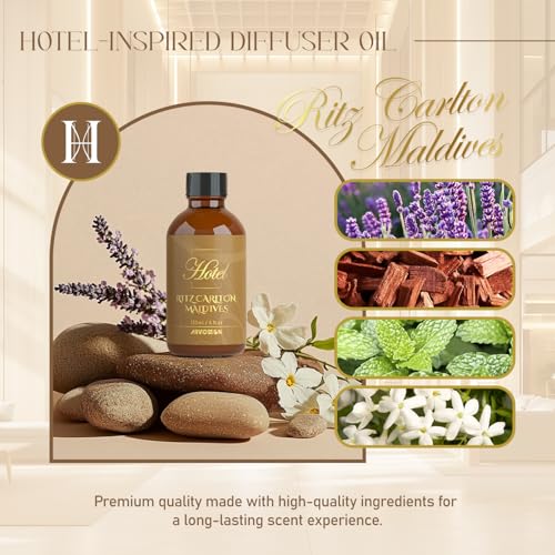 Hotel Diffuser Oil 4 Fl Oz (120ml), Inspired by The Ritz Carton Hotel - Luxury Hotel Essential Oil for Diffuser and Crafti...