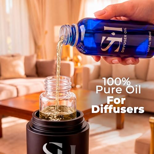 Inspired by 6-Star Hotel Monaco MC01 Hotel Scent Diffuser Oil | 5.07 Fl oz (150 ml) - Waterless Diffuser Oil Refill & High...