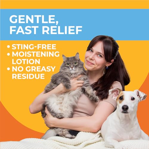 Paw Science Anti-Itch Hydrocortisone Moisturizing Lotion for Dogs & Cats – Hot Spot Treatment, Dog Itching Skin Relief, It...