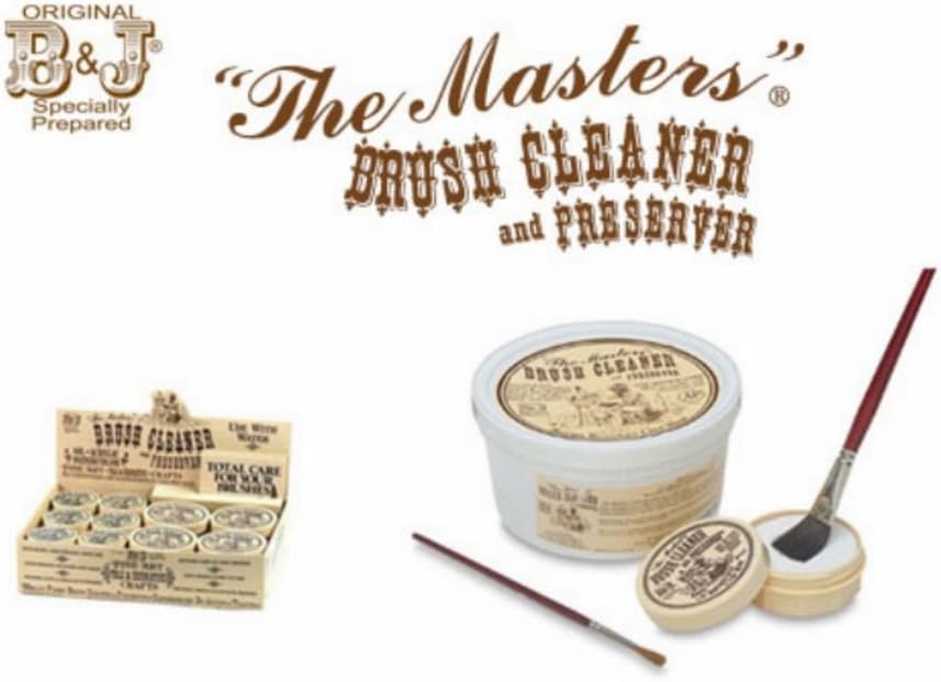 The Masters Paint Brush Cleaner and Preserver for Artists, 1 Ounce