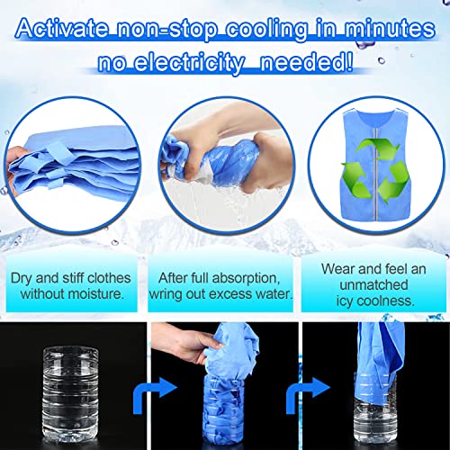 PANGTIKU Evaporative Ice Cooling Vest for Men - Body Cold Vest for MS Motorcycle Sport Working