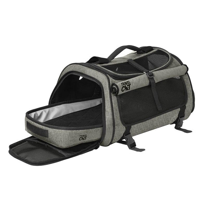 Travel Cat Carrier Bag - Portable Comfort Soft Sided Transpurrter Cat Carrier for Small Medium Cats Kitten up to 30 LBs Ai...