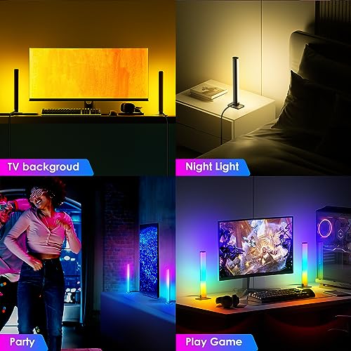 Barhootao RGB Light Bar,Smart LED Light Bar for Room,16 Million Colors,Three Control Modes,Dynamic Music Sync Mode,213 Pre...