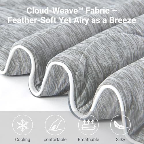 Cooling Blanket for Dogs, Dog Blankets for Large Dogs, Q-MAX > 0.5 Cold Washable Dog Blanket, Soft Durable Self Cooling Ca...