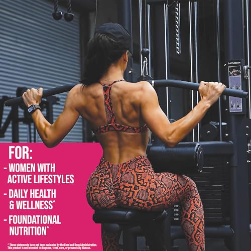 Rule 1 Proteins Women's Multi - Women's Daily Vitamins, Essential Minerals, Superfoods, and Botanical Extracts for Active ...