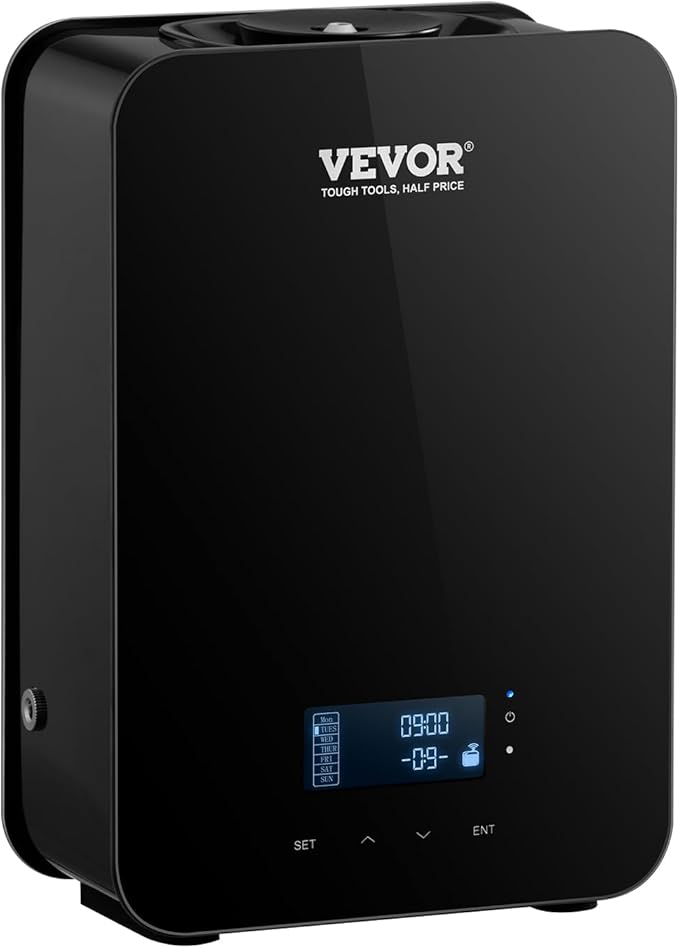VEVOR Upgrade HVAC Scent Diffuser, Smart Scent Air Machine for Home, 180ML with Cold Air Technology, Waterless Essential O...