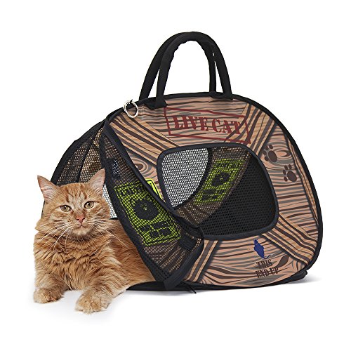 SportPet Designs Soft Sided Cat Carriers, Pattern 20"