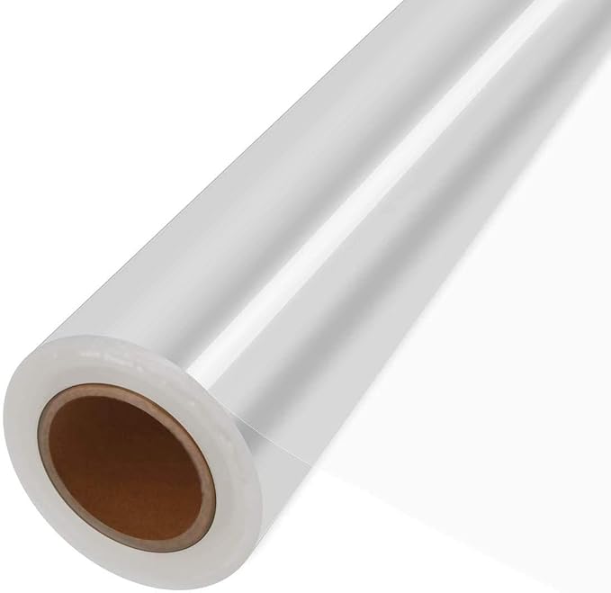 JOYIT 100 ft Clear Cellophane Wrap Roll (31.5 in x 100 ft) - 3 Mil Thicken Cellophane Roll,Cellophane Bags Large,Wrapping ...