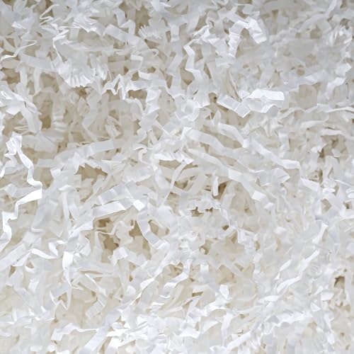 LWWTBS Easter Crinkle Cut Paper 7oz Shredded Packing Easter Grass Cushion Paper for Gift Baskets Christmas Wedding Birthda...