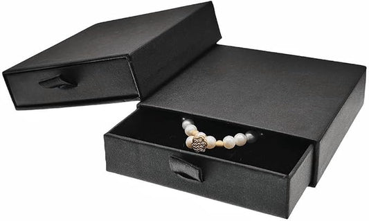 GymRichy 2 Pack Jewelry Gift Boxes Cardboard Jewelry Boxes, 3.5 x 3.5 x 1 Inch Small Gift Boxes for Jewelry Earrings Neckl...
