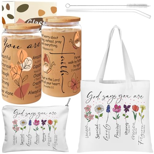 BTPIEL Christian Religious Gifts for Women, Best Friend Sister Mom Christmas Birthday Gifts for Women Faith, Bible Bags fo...
