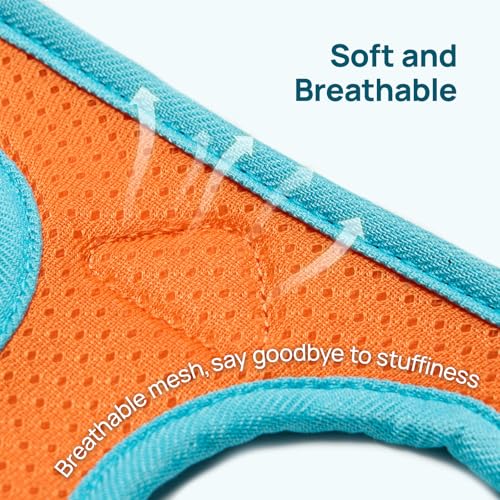 Cat Harness and Leash Set, Step-in Escape Proof Adjustable Vest Harness for Small Medium Large Cats, Lightweight Soft Brea...