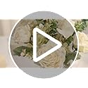 YJ Fake Flowers with Vase, Silk Roses Artificial Flowers in Vase, Faux Flower Plant Arrangement Suitable for Home Office D...