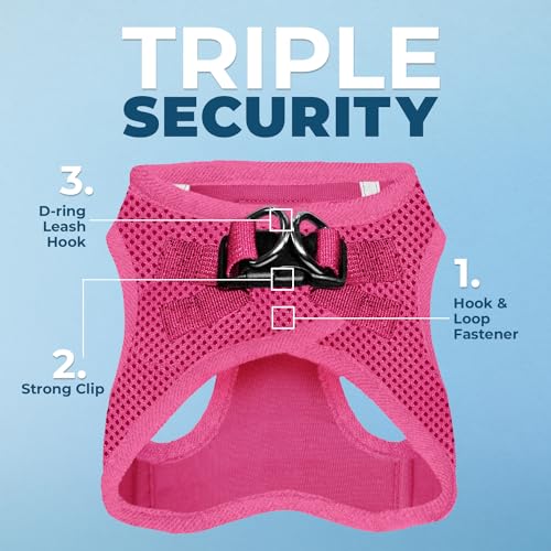 Best Pet Supplies Voyager Step-in Air Harness - All Weather Mesh, Reflective, No Pull Harness for Dogs, Cats - Secure with...