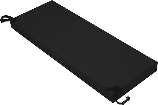 Easy-Going 42x18x3 inch Waterproof Outdoor Couch Bench Cushion Covers Only Replacement Non-Slip Patio Seat Cushion Slipcov...